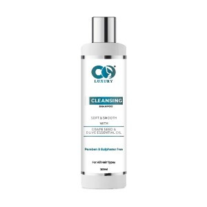 Co-Luxury Cleansing Shampoo with Grapeseed & Olive Essential Oil (For All Hair Types)
