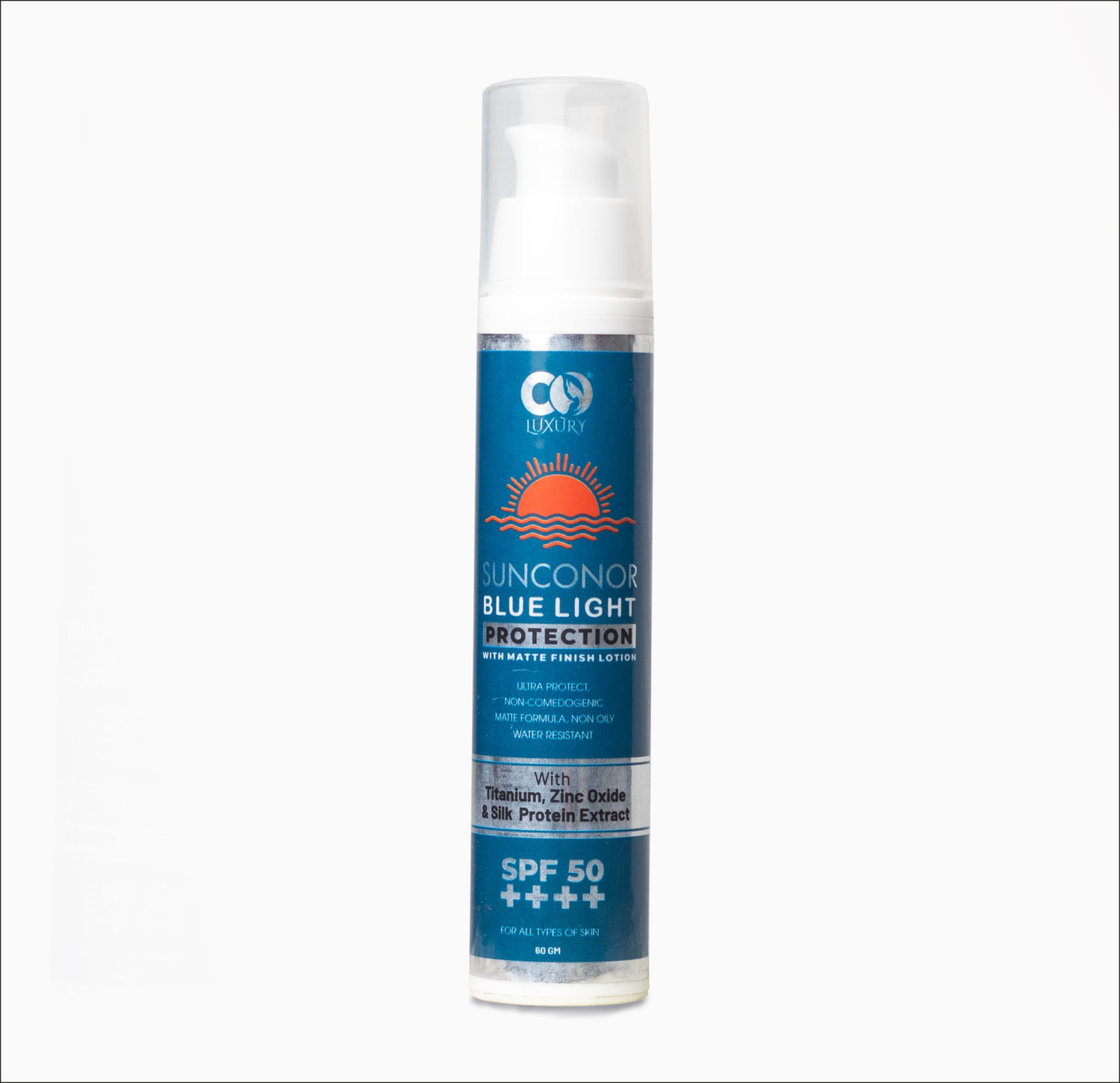 Co-Luxury Sunconor Blue Light & UV Protection Lotion with Matte Finish (SPF 50 PA)