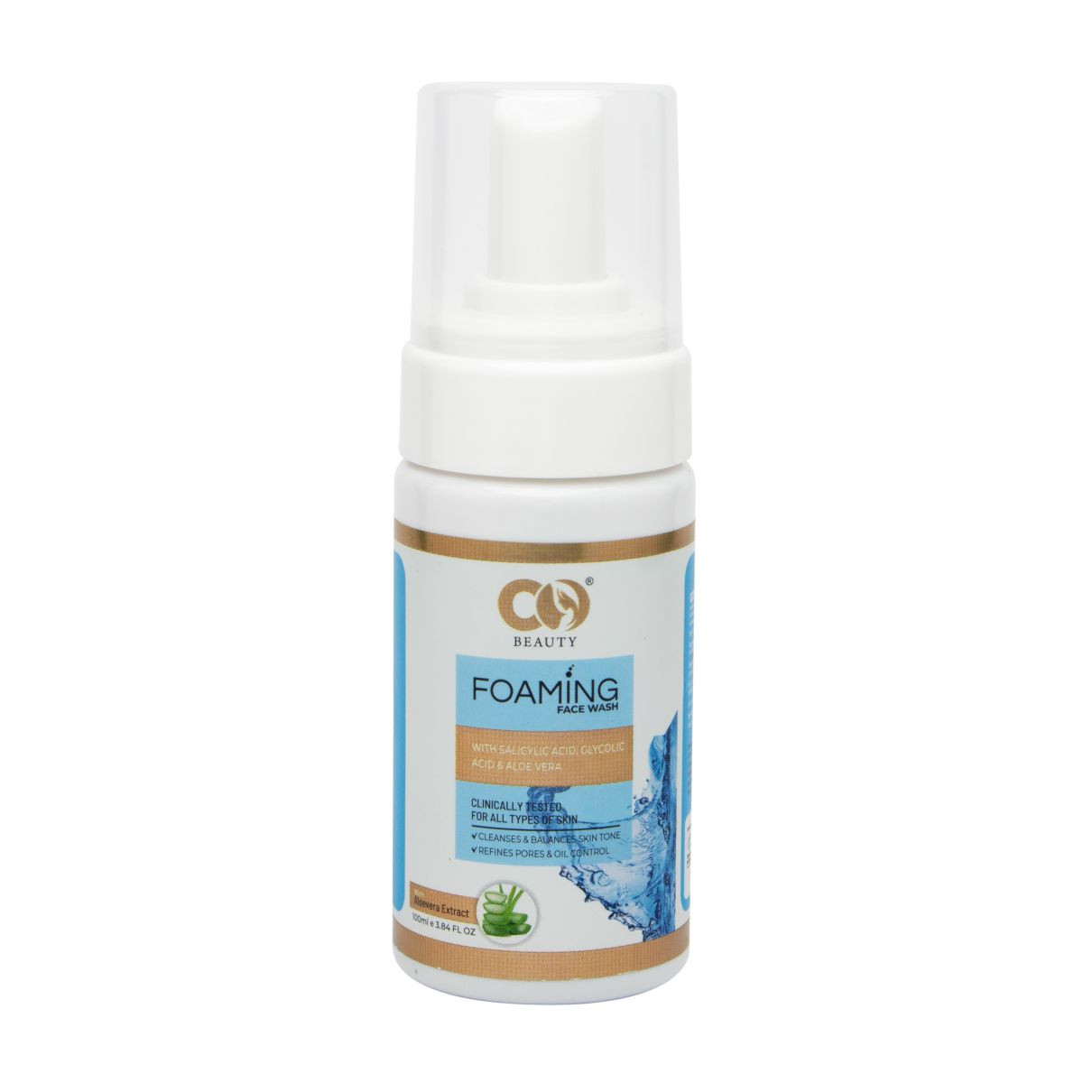 Co Beauty Foaming Face Wash With Salicylic & Glycolic Acid