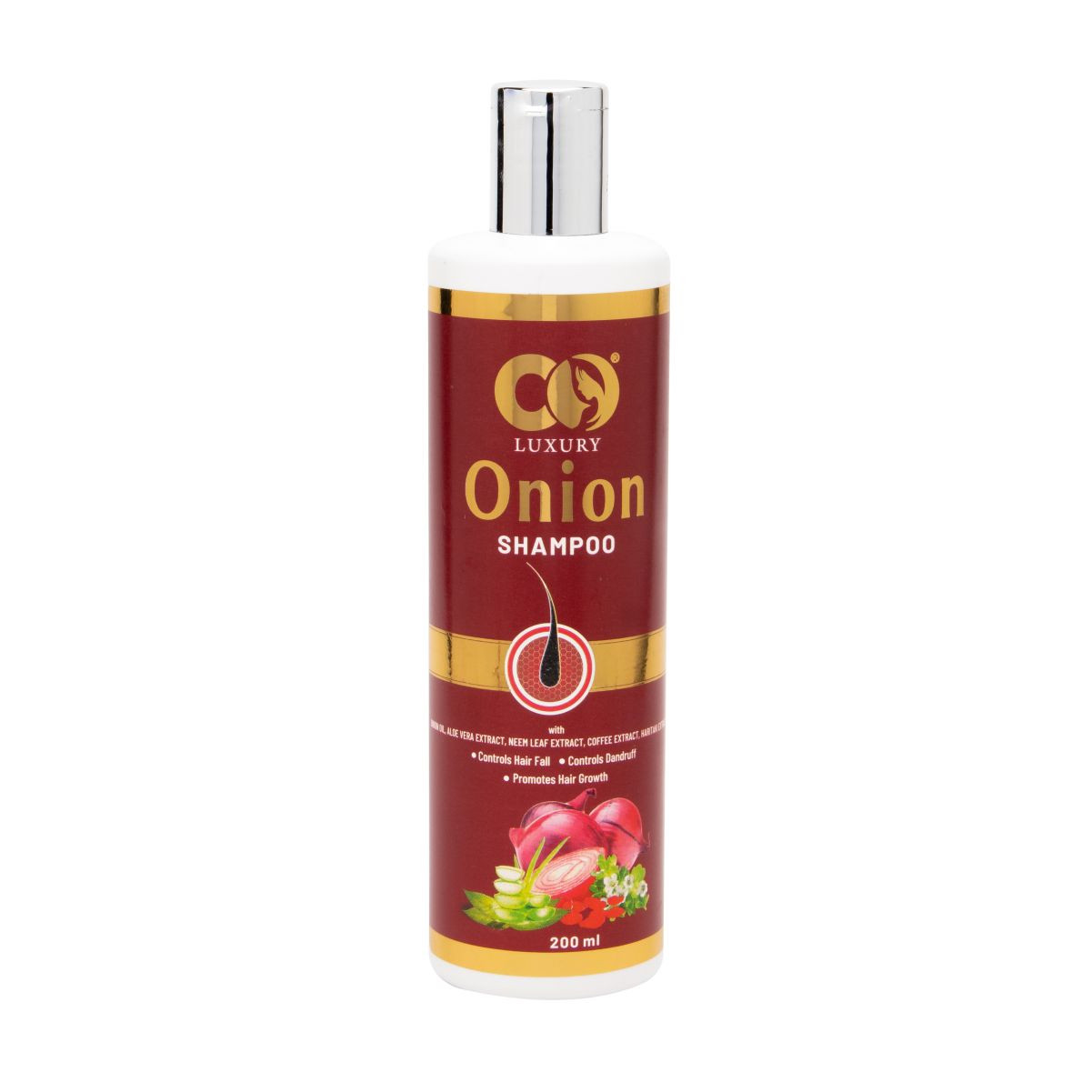 Co-Luxury Black Seed Onion Shampoo-Parabens And Sulphate Free( For all Hair Types)