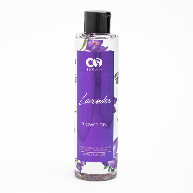 Co-Luxury Lavender Shower Gel with Cucumis Melo Extract & Vitamin E Beads