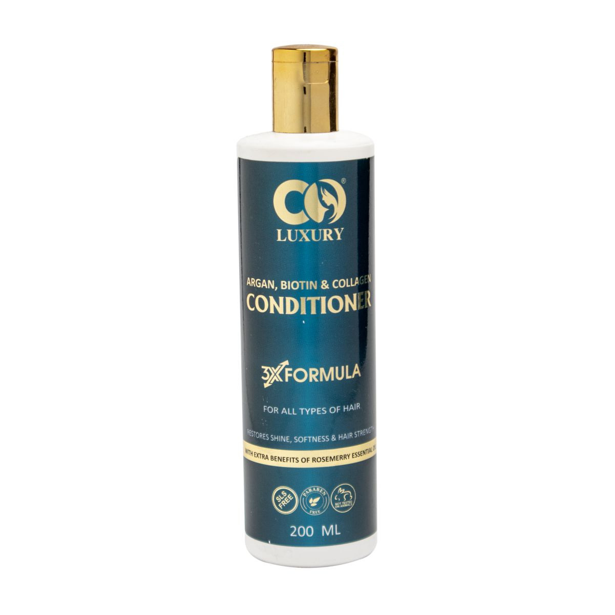 Co-Luxury Argan, Biotin And Collagen Conditioner For Thicker And Strong Hair - For All Hair Types