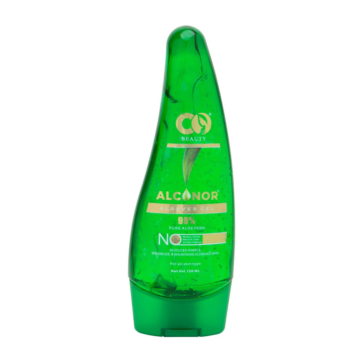 Co Beauty Alconor Natural Aloevera Gel With Glycerine ( 99% Aloevera) Pack Of 2